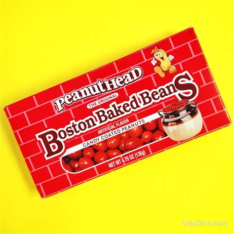 Peanuthead Original Boston Baked Beans Curious Classic Candy Snaxtime