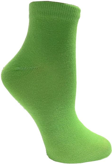 12 pairs yacht and smith women s assorted neon colored low cut ankle socks size 9 11 womens