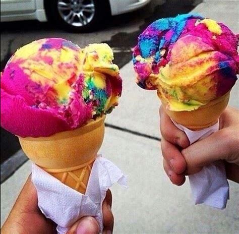 Pin By 🤷🏾‍♀️ On Munchies Yummy Food Rainbow Ice Cream Rainbow Food