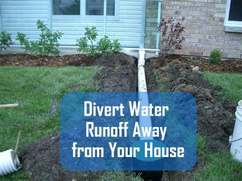8 Ways To Divert Water Runoff Away From Your House With Solutions