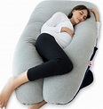 Meiz Unique U-Shaped Pregnancy Pillow - Full Body Maternity Pillow for ...