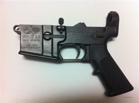 Pre Ban Colt Ar 15 Complete Lower Receiver For Sale