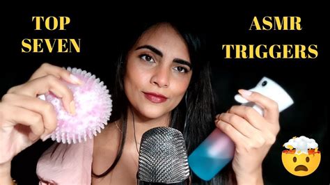 top seven asmr triggers for tingles youtube