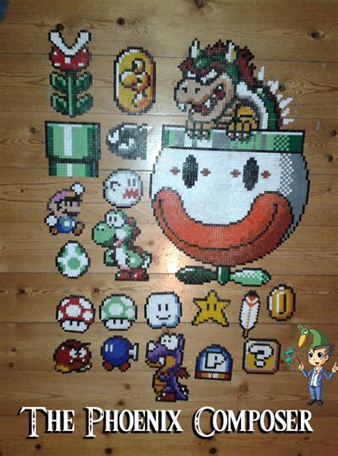 Pixel Art Super Mario World By Thephoenixcomposer On Deviantart