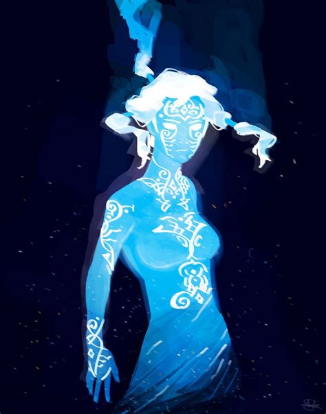 Korra And Raava The Cosmic State By Finalmix13 On Deviantart Fantasy
