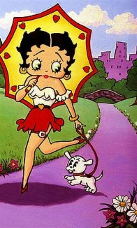 Betty Boop And Pudgy Betty Boop Art Betty Boop Pictures Betty Boop