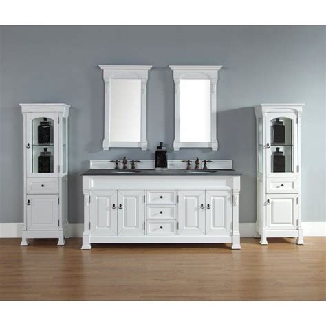 Storage space is essential for all kinds of vanities, and double sink vanities. Stockbridge 72" Double Vanity (With images) | Double ...