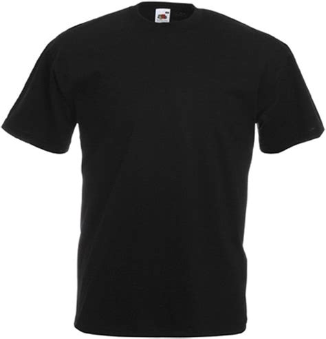 Blank T Shirt On Black Model