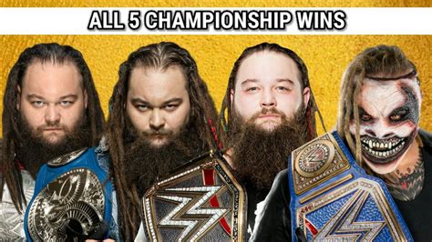 Bray Wyatt All Championship Wins Youtube