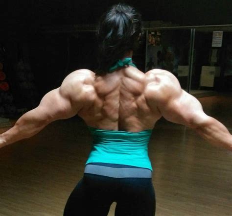 Female Muscled Back By Turbo99 On Deviantart