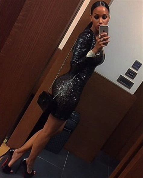 Images Gleaming Ex Mario Balotelli WAG Fanny Neguesha Goes Selfie