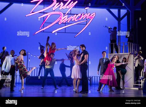 London Uk 3rd Feb 2022 Photocall Dirty Dancing The Classic Story