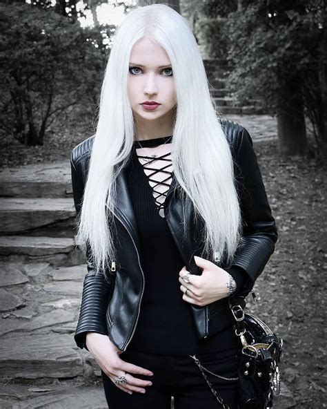 Pin By Digital Nomad Girls On Steampunk And Gothic Blonde Goth Gothic