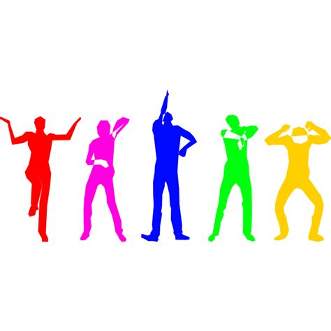 Dance Silhouette Clip Art Pictures People Dancing Png Download 800