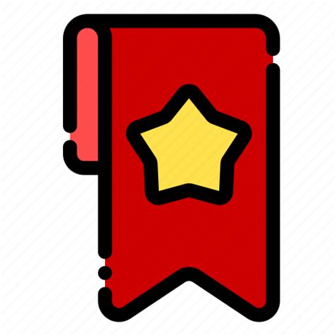 Bookmark Star Label Mark Reading Icon Download On Iconfinder