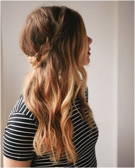 Pinning some hair up allows you to keep some length around your face, but still have the. 11 Easy and Quick Half Up Braid Hairstyles - Pretty Designs