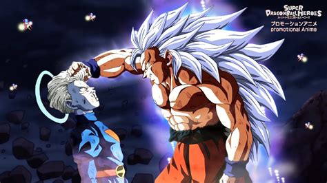 Goku Super Saiyan Infinity Vs True Form Grand Priest Finale Episode