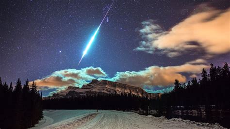 Online Crop Meteor Shower During Nightime Comet Nature Hd Wallpaper