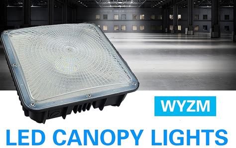 70w Commercial Led Canopy Light Fixture2 Pack8400 Lumens