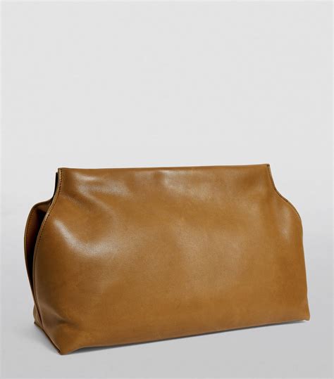 The Row Leather Sienna Shoulder Bag Harrods Tr