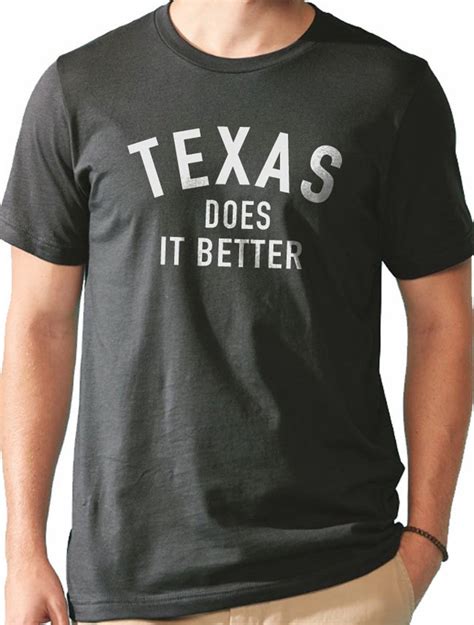 Texas Shirt Texas Do It Better Funny Shirt Men Fathers Etsy