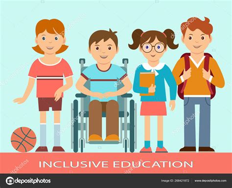 Inclusion In The Classroom Clipart