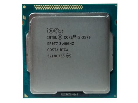 Intel Core I5 3570 34ghz Lga 1155socket H2 5 Gts Sr0t7