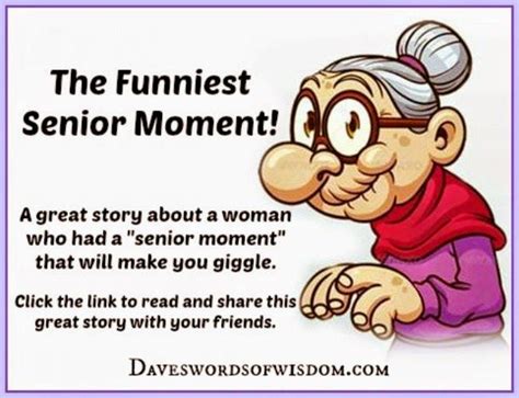 The Funniest Senior Moment Chistes Hay Momentos