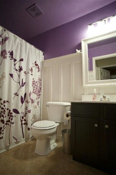 I Just Put This Purple In The Downstairs Bathroom And I Love It