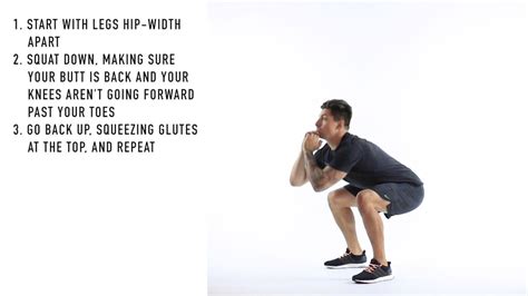How To Do Body Weight Squats Youtube