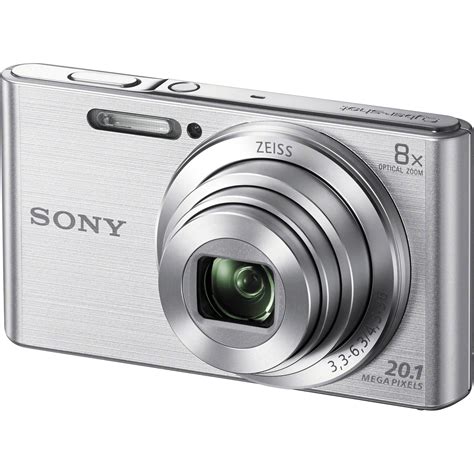 Sony Dsc W830 Digital Camera Silver Dsc W830 Bandh Photo Video