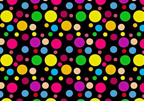 Black Background Rainbow Dots Paper Free Stock Photo Public Domain