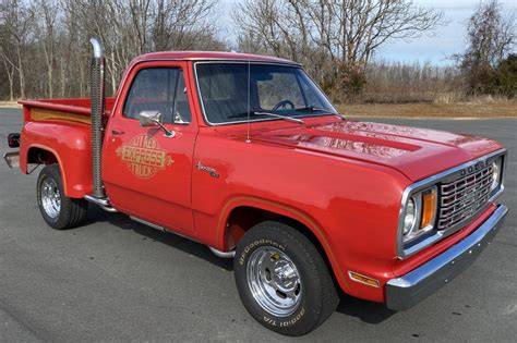 No Reserve 1978 Dodge Lil Red Express For Sale On Bat Auctions Sold