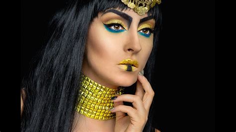 cleopatra halloween makeup tutorial ina pandora mua youtube