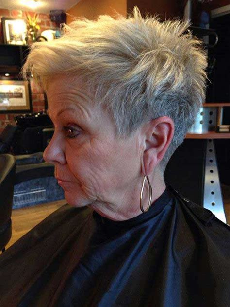 We've found three amazing haircuts that not only hide. 2019 Short Hairstyles for Older Women with Thin Hair ...