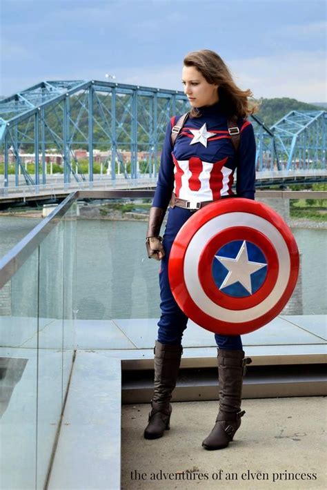 Getting into character is an important part of wearing a costume. DIY Captain America Costume | Captain america costume ...