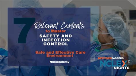Nclex® Nights Safety And Infection Control Youtube