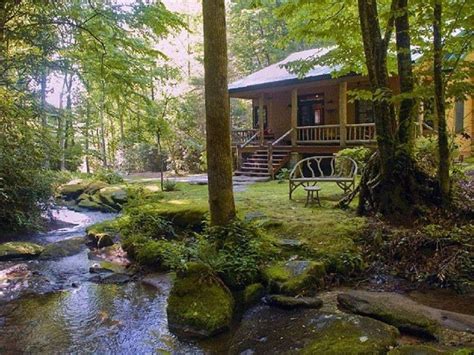 28155 Secluded And Luxury Waterfall Cabin Blue Ridge