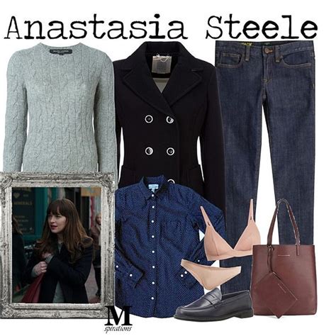 Steele New Wardrobe Anastasia Polyvore Image Grey Outfits Fashion Gray Moda