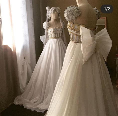 Sailor Moon Princess Serenity Inspired Wedding Dress Etsy Sailor
