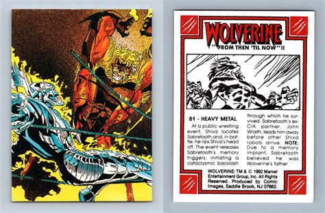 Heavy Metal 81 Wolverine From Then Til Now Ii 1992 Comic Images