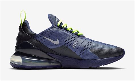 Nike Air Max 270 Blue Void Volt Cd7337 400 Release Date Sneakerfiles