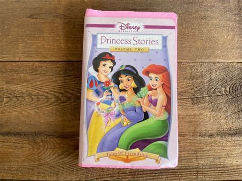 Disney Princess Vhs Princess Stories Volume Two Tales Of Etsy
