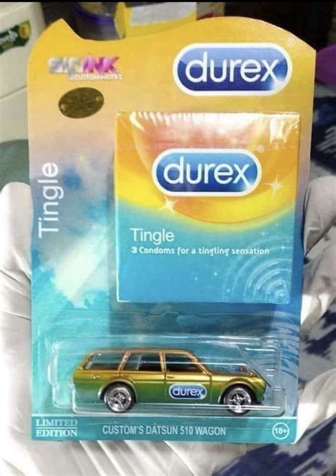 Durex Now Selling Condoms With This Limited Edition Toy Car Just In Case The Condom Breaks