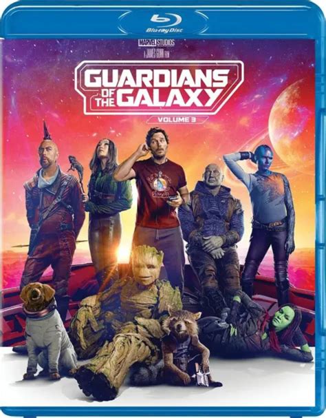 Guardians Of The Galaxy Vol 3 2023 Movie Blu Ray Dvd Bd Quick Free