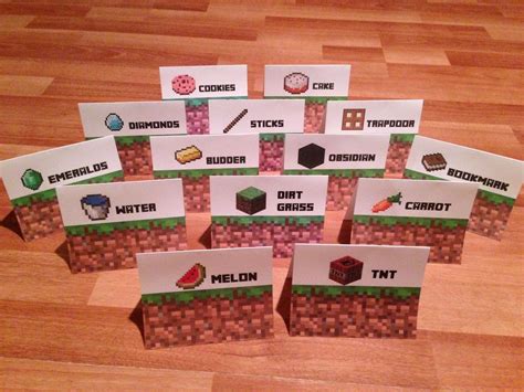 Pin By Dalton Parrish On Minecraft B Day Minecraft Party Supplies