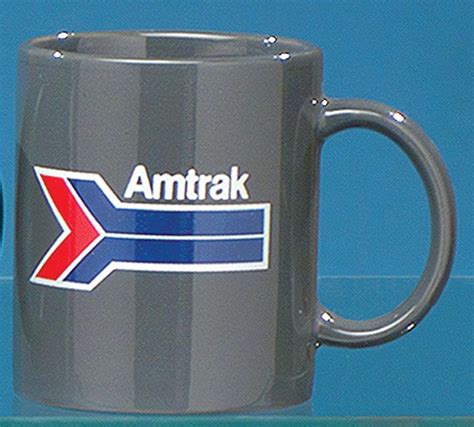 Amtrak Logo Mug Schraders Railroad Catalog