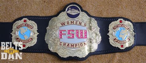 Fsw Womens Championship Belts By Dan