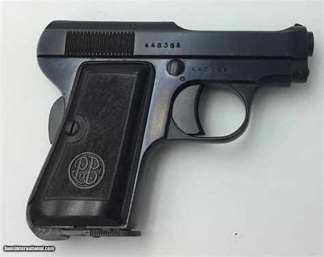 Beretta Model 635 Brevet 635 X 25 Cal Pistol Exc Condition Made 1950