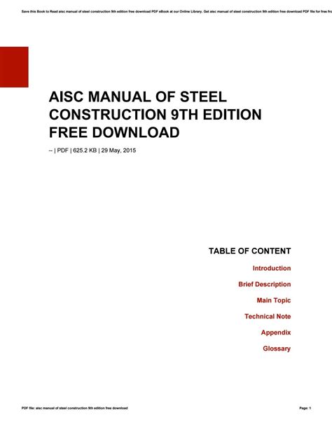 How To Use The Aisc Steel Construction Manual